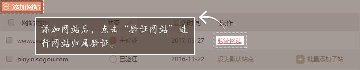 搜狗搜索引擎中文站點(diǎn)名稱匹配申請教程