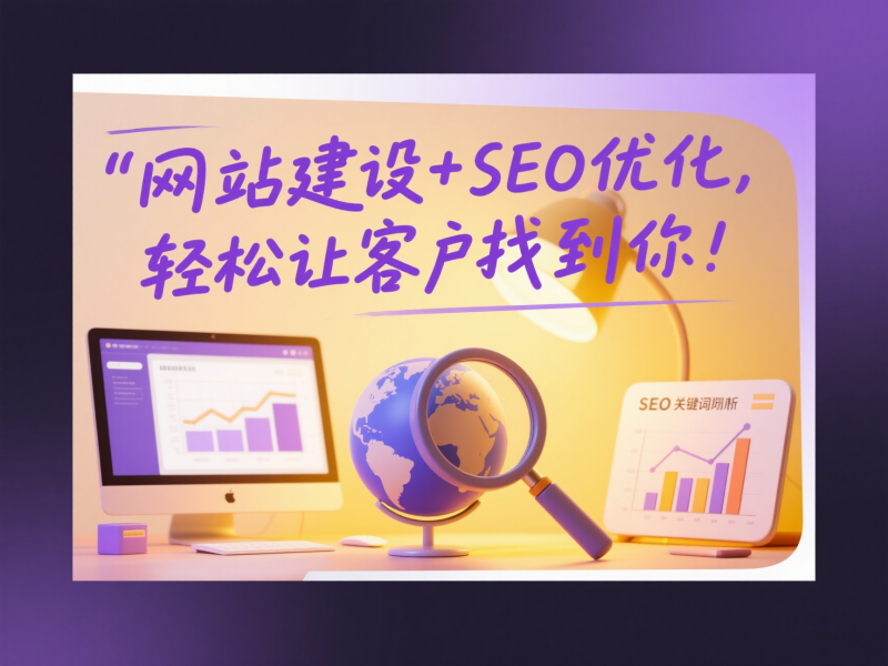 網站建設+SEO優化一步到位，輕松讓客戶找到你！